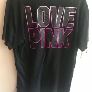 Short sleeve Victoria’s Secret pink pocket shirt